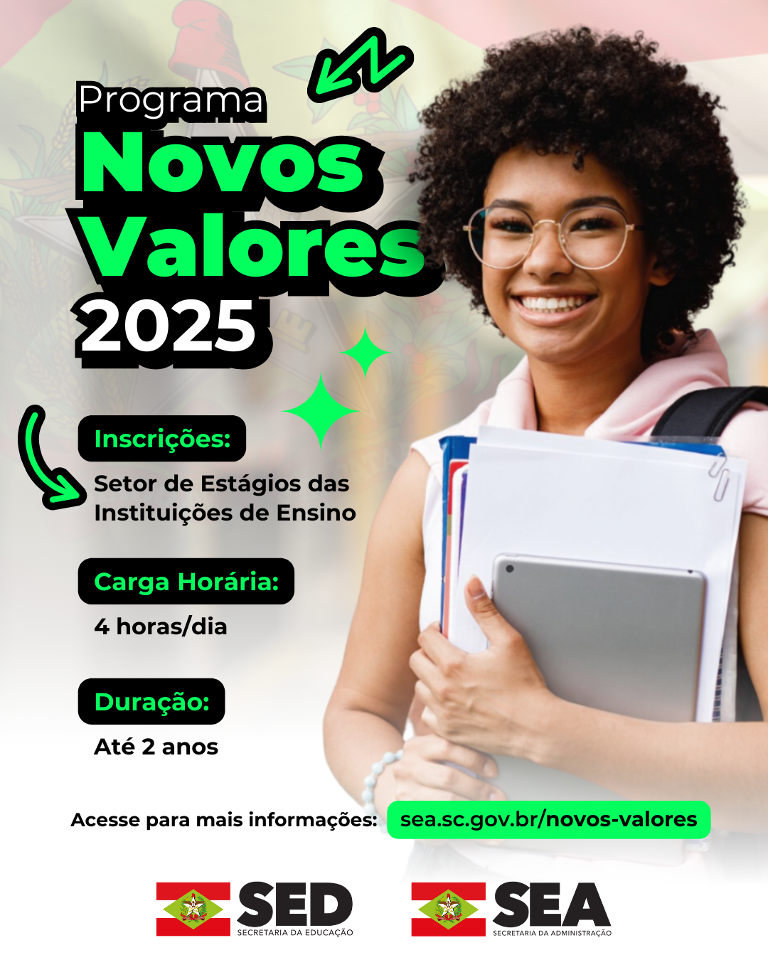 POST PROGRAMA NOVOS VALORES SEA SED GOVSC 1